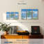 «Palm Tree Paradise», 3 pièces sur toile-98562470