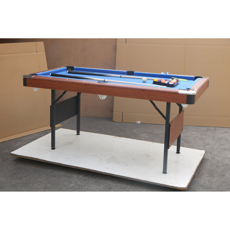 Table de billard, table de billard, table de jeu, table de jeu pour enfants, jeux de table, mouvement familial, table, Bleu