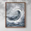 NAUTICAL Series CCV III - Impression encadrée de qualité supérieure - Prêt à être accroché - Aucun clou requis-159635463-159635461
