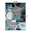 Tapis moderne performance gris, ivoire et bleu à motif abstrait Fanton-2111089913-2029922345