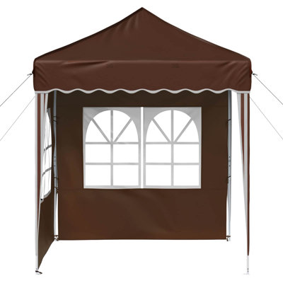 Vidaxl Pop-Up Party Tent Oxford Fabric Event Outdoor Celebration UV Protection