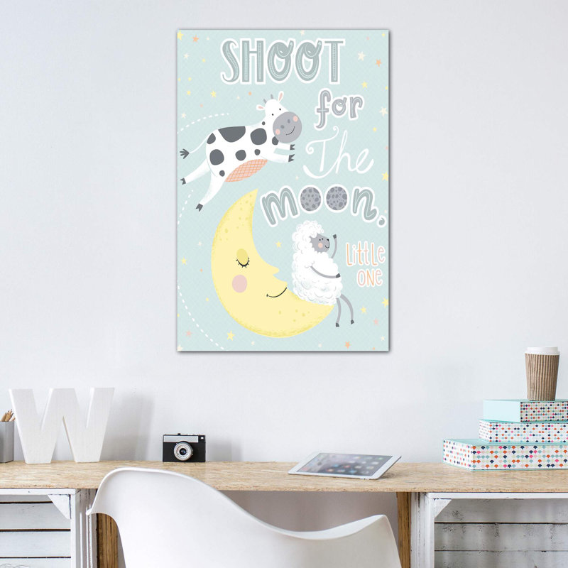 «Baby's Adventure IV» par Arrolynn Weiderhold - impression d'art graphique, Pas de tapis, Toile tendue