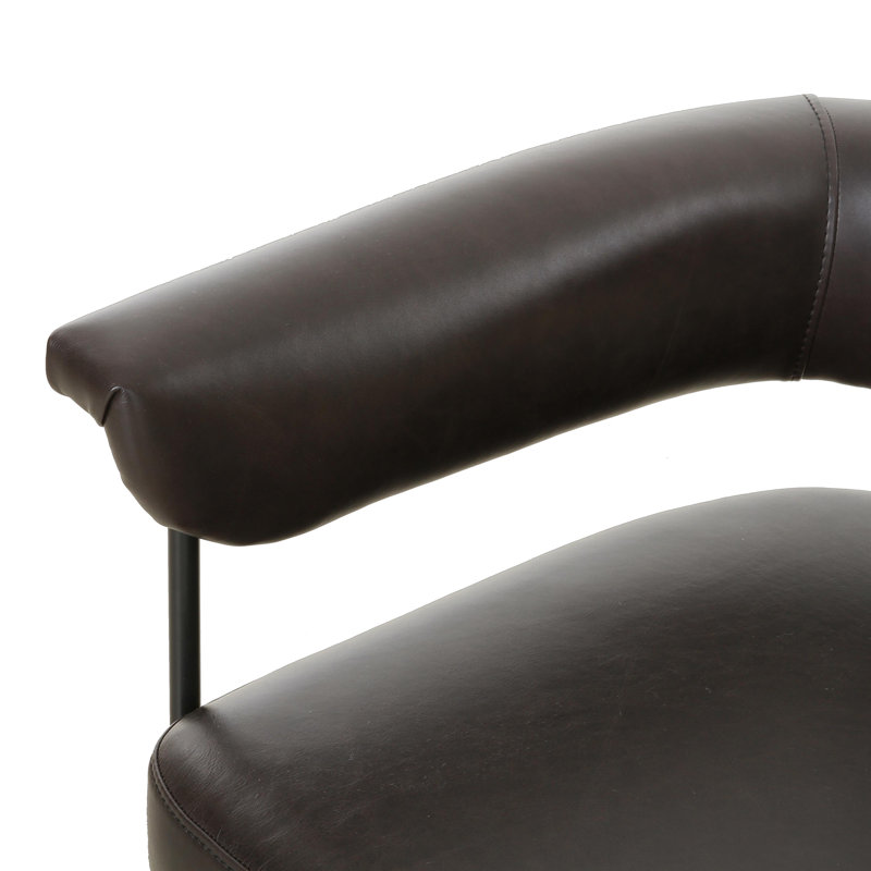 Carrie Upholstered Arm Chair,  Amber/Yellow