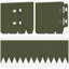 103 cm W Steel Lawn Edging Fencing-130025176-130025179