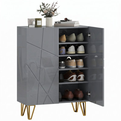 20 Pair Shoe Storage Cabinet