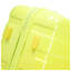 Ensemble de 3 valises rigides en polycarbonate avec roulettes - 20 po, 24 po, 28 po (vert et jaune)