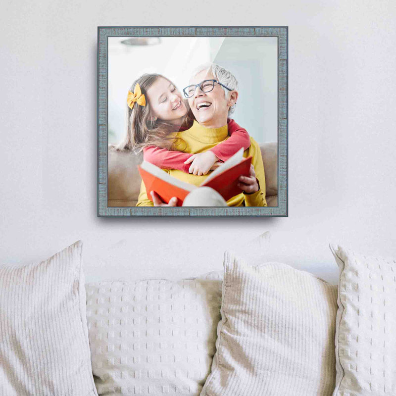 Cadre photo Bayler, 5 po x 5 po, Blanc