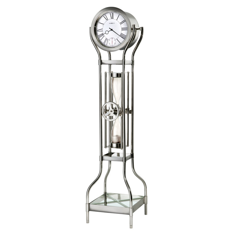 Hourglass II 77.75" Floor Clock