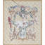 Hand-Knotted High-Quality Beige and Blue Area Rug