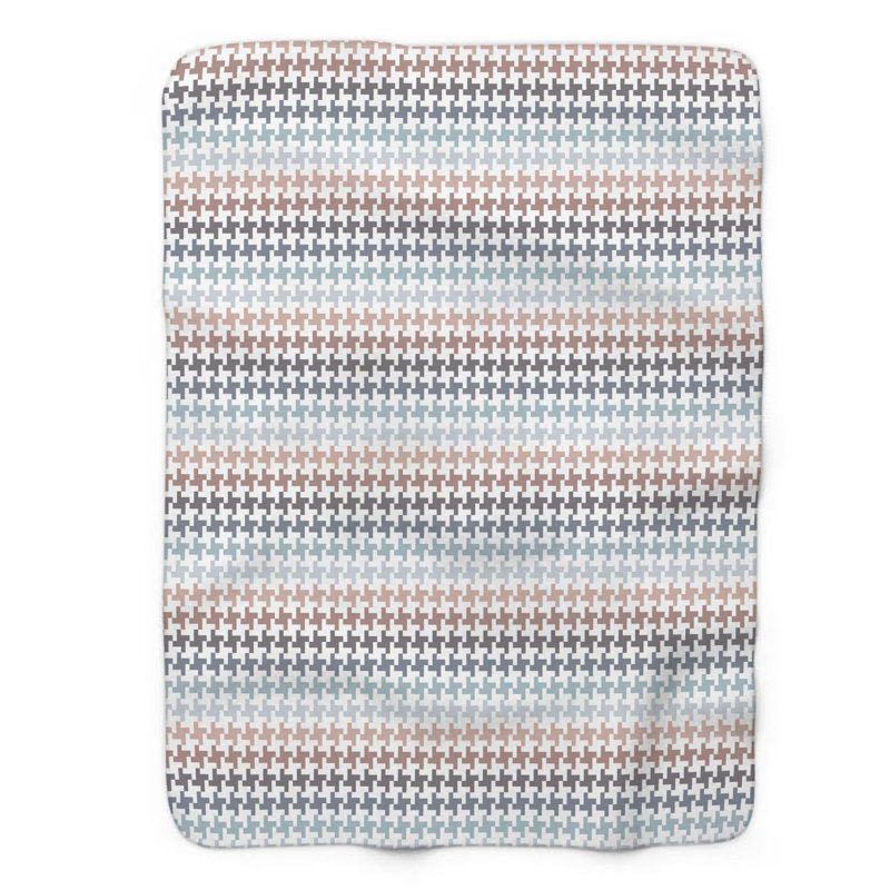Couverture neutre en sherpa 1 pièce Neutral Poise, L 60 po x L 80 po