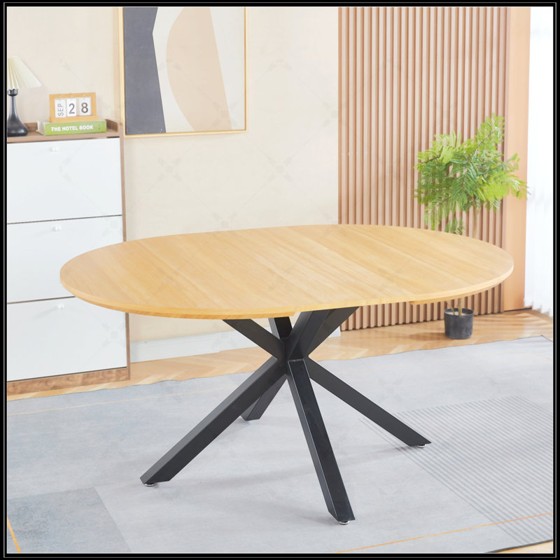 Table extensible, Chêne