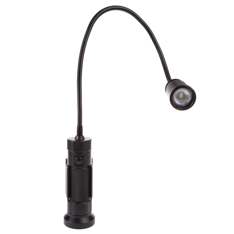 Stalwart 550 Lumen Magnetic CREE LED Work Light - Portable Light with Flexible Gooseneck
