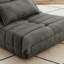 Fauteuil à billes pivotant en suède doux Swingle-1859393983