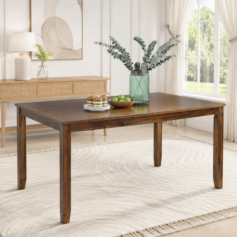 45.5-Inch Rectangular Dining Table, Walnut