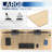 VIVO Light Wood 60 x 24 inch Universal Table Top for Sit to Stand Desk Frames-119707069