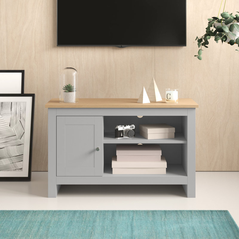 Adalyn Unfinished TV Stand for TVs up to 42", Grey