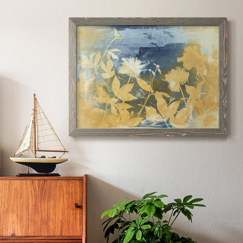 Célébration encadrée sur toile, Gris, H 22 po x l 32 po x P 1,5 po
