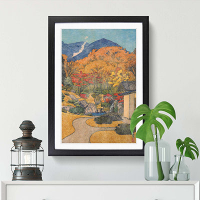 Autumn in Hakone Museum by Toshi Yoshida - Picture Frame Painting