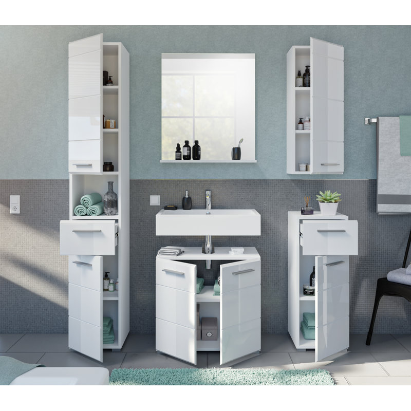 Maela Freestanding Bathroom Cabinet