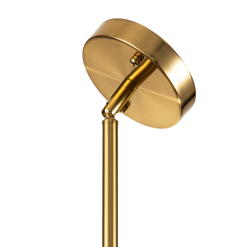 Burness 15 - Light Sputnik Modern Linear Modern Glass Bubble Dining  Chandelier, Gold