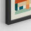 Colorful Mid-Century Geometric - Ensemble de 4 reproductions de cadres photo simples-97782157-97782158