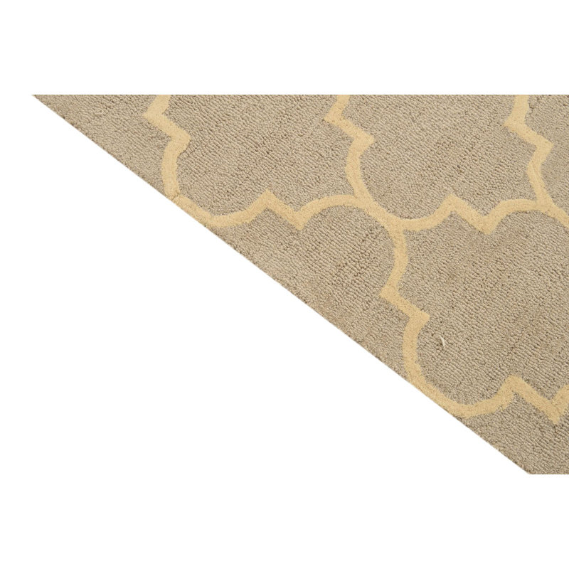 Tapis gris clair 5 x 8 Powley