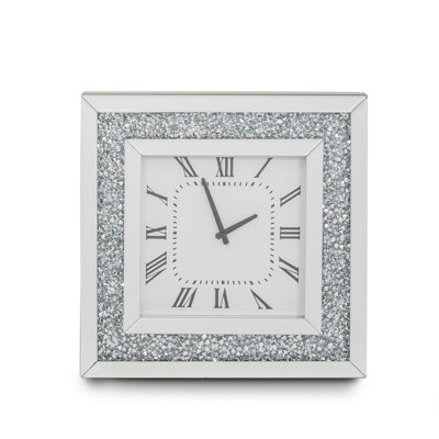 Glass Wall Clock