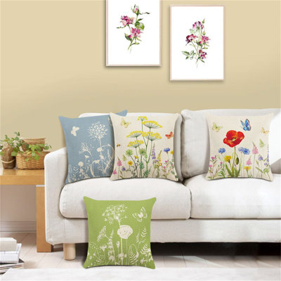 Petrella Square Throw Pillow Cover