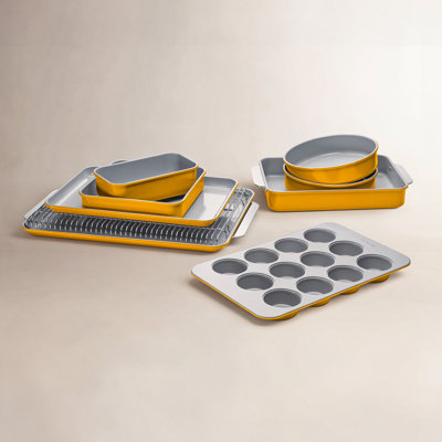 Caraway 11Pc Non-Toxic Nonstick Ceramic Mega Bakeware Set