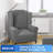 Polyester Box Cushion Wingback Slipcover-530272718
