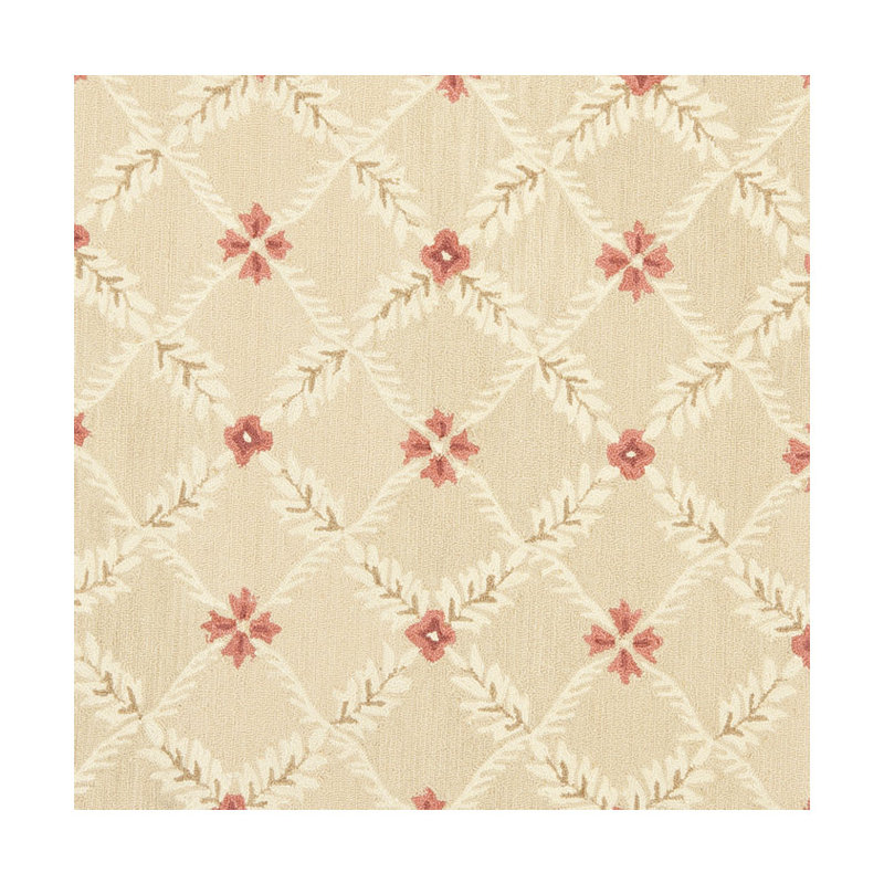 Tapis floral en laine touffeté à la main Iliomar, Tapis de couloir 2 pi 3 po x 10 pi