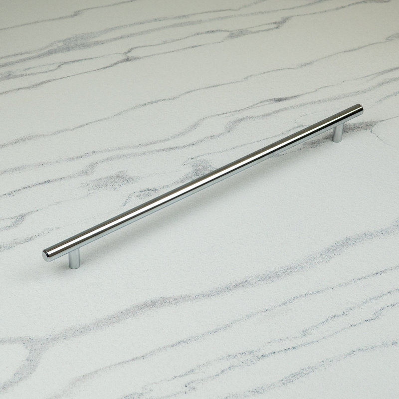 Polished Chrome T-Bar Handles , 320mm