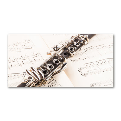 Clarinet - No Frame Print on Canvas
