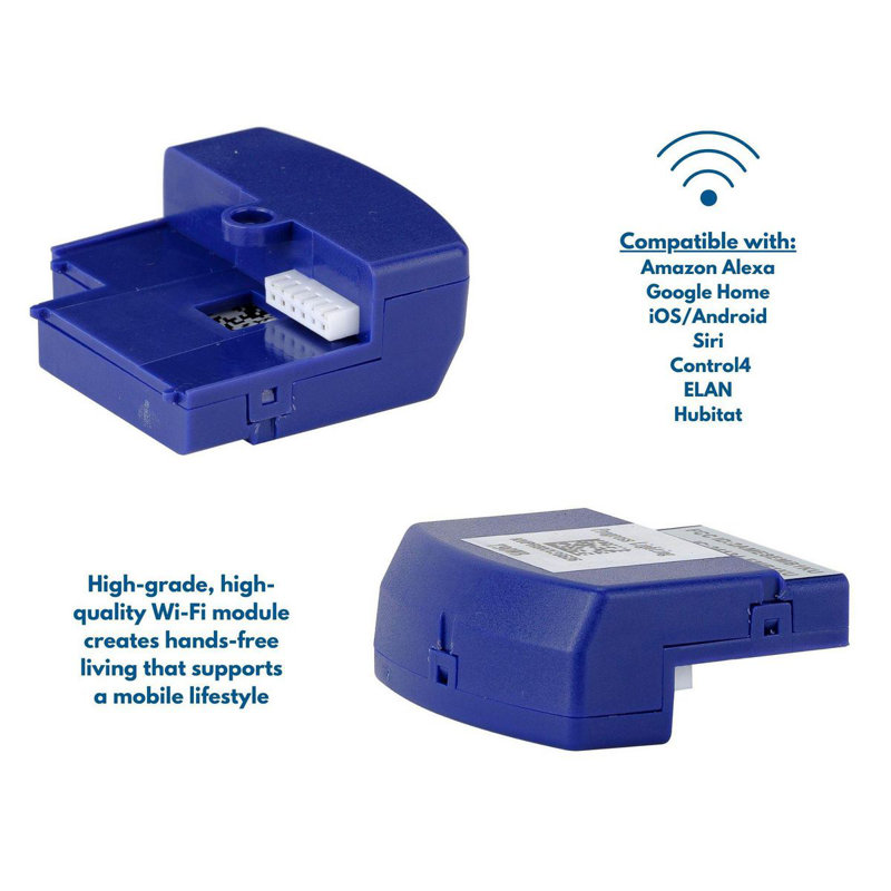 Gray Smart WiFi Ceiling Fan Control Module