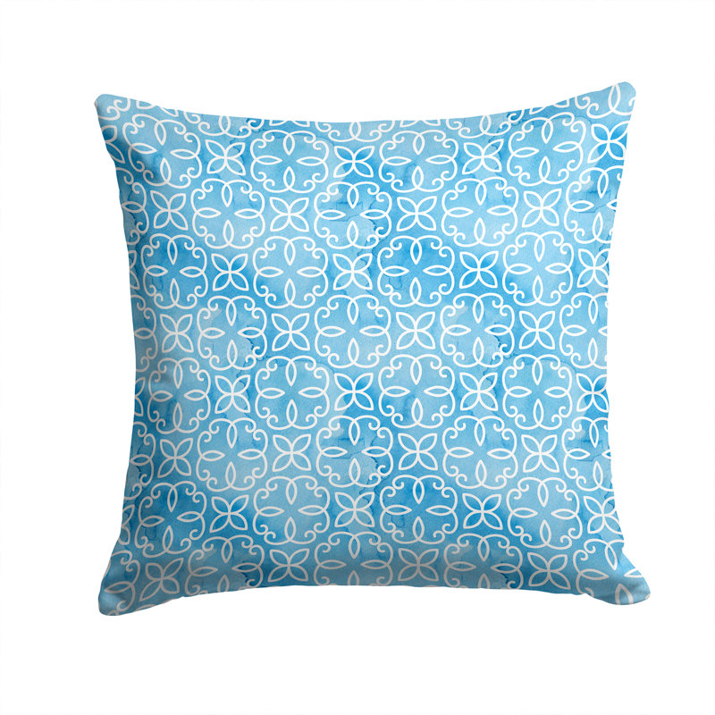 Coussin extérieur géométrique Cirlce, 14 po x 14 po, Géométrique