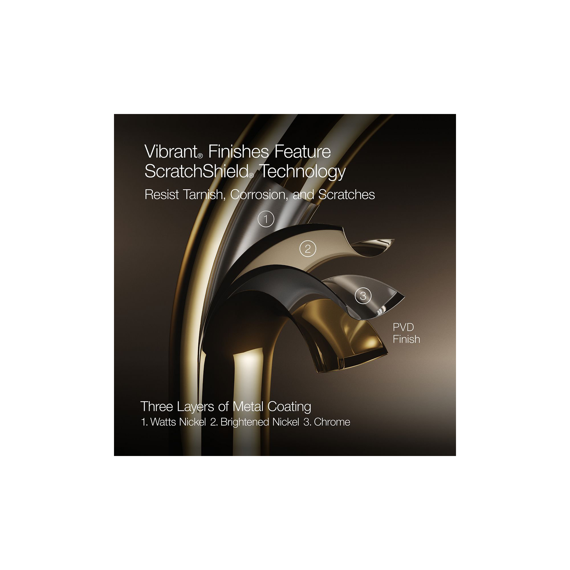 Purist Wall Mounted Tub Spout, Vibrant Brushed Bronze