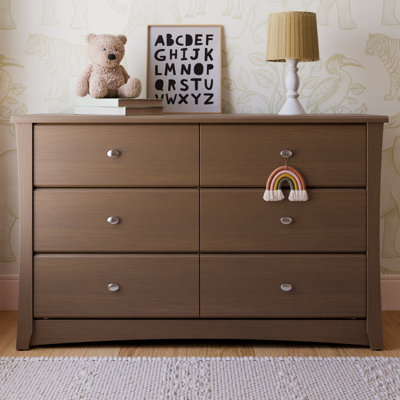 Commode double 6 tiroirs Crescent