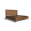 Clover Wood & Woven Bed - King