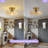 9.84-In Semi Flush Mount Ceiling Light -1645829692-1645829695