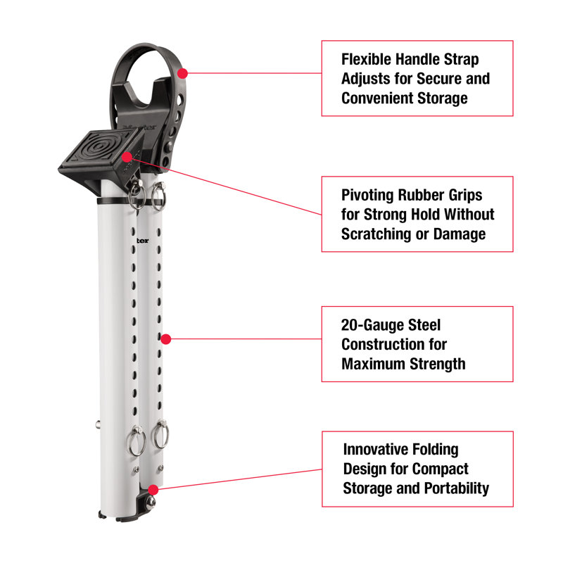 Master Lock 270EC Compact Door Security Bar for Hinged and Sliding Doors