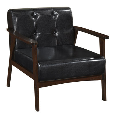 Kandas Faux Leather Armchair
