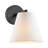 Ellyot 1-Light Wall Sconce in Black-201336293