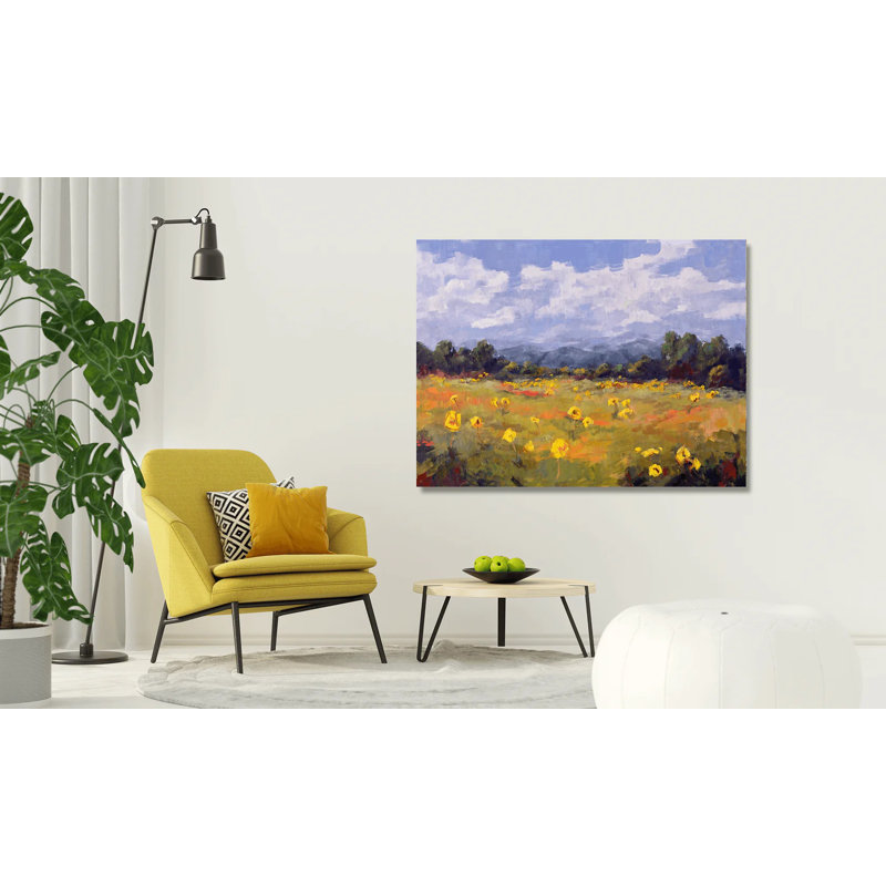 Highlands By John Beard - Framed Gallery Wrapped Print Print by John Beard, 24" H x 30" W x 1.75" D, Black Framed Canvas