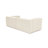 Elegant 2-Seat Sofa, Ecru Linen Upholstery, 84.3 x 26.0 x 41.3 inches | 100% Hornbeam Frame, 32 DNS Foam for Comfort, Durable Plastic Legs | Perfect for Living Room, Modern Design & Cozy Seating Solution-1531900134
