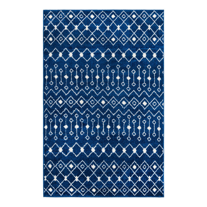 Somerville Geometric Indoor Rug, Rectangle 5'3" x 8'