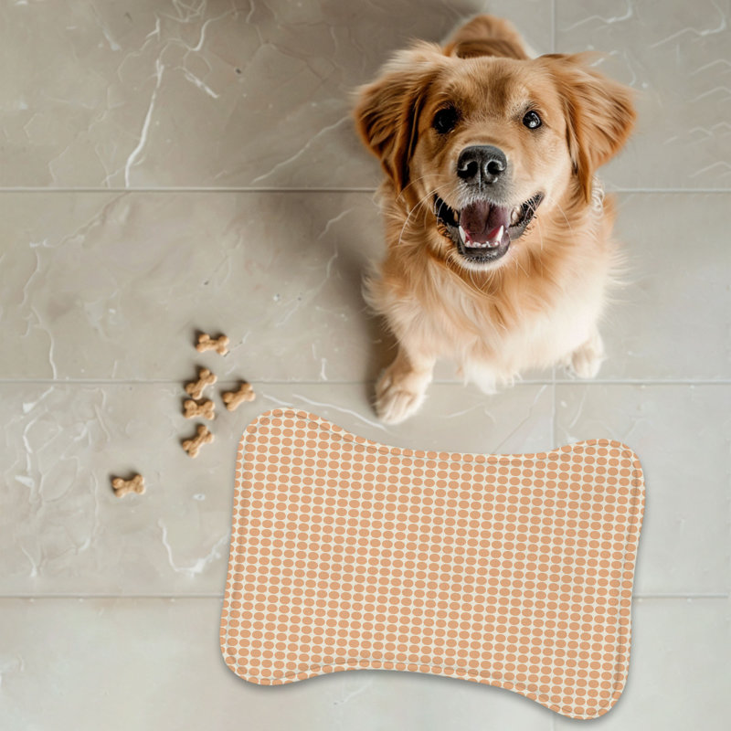 Retro Chic - Tapis d'alimentation en os 1 pièce