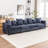 Bennett 4 - Piece Upholstered Modular Sofa-441747366