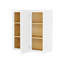 Meuble de cuisine mural occultant, à monter soi-même, 12 po P x 27 po L x 30 po H, blanc-118486850