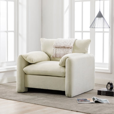Fauteuil surdimensionné Chenille