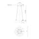 Single Light Dimmable LED Pendant